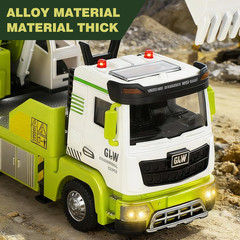 Dump Truck Toy for Boys-1:40 Simulation Model, Educational Construction Toys wit