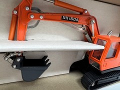 ACE DIAPET NO 14-0327 Excavator Japan in Box Yonezawa Toys Scale 1:46