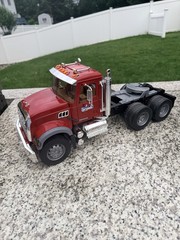 BRUDER Mack Granite Truck Semi Cab 1:16 2007 Made in Germany Tractor Trailer