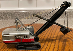 Rare 1950s Mercury Italy Art 507 Lima 2400 Shovel WORKING Original Diecast works