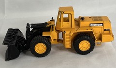 Vintage Joal Michigan L320 Wheel Loader Diecast Toy Construction 1:50 Spain Made