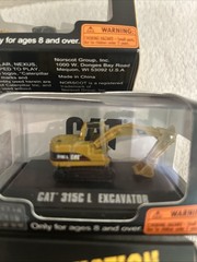 Norscot CAT Construction Minis Lot of 5 Backhoe Excavator Tractor Wheel Loader