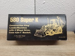 Case 580 Super K Backhoe Loader – Gold Edition – Conrad 1:35 Scale Model Read!!