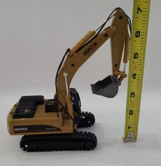 Hulna Exavator Construction Top Truck Toy Diecast Metal 7.5″ long Read⬇️