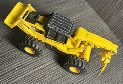 Matchbox CAT Grappler Logger 1:64 Diecast Construction Vehicle Yellow/Black 1999