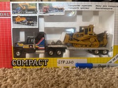 JOAL Compact Heavy-Duty Transporter with Excavating Dozer W/Box