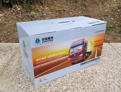 1/24 Scale HOWO 336 Truck White Diecast Car Model Toy Collection Gift