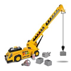 Maxx Action 3-N-1 Crane Truck – Large Construction Toy Vehicle with Joystick