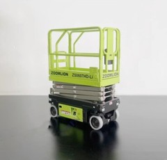 1:25 ZOOMLION ZSO607HD-Li Electric Scissor Lifts Equipment Machine Diecast Model