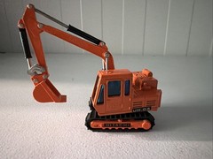 VINTAGE SHINSEI MINI POWER #12 HITADHI UH.04 EXCAVATOR DIECAST – MADE IN JAPAN