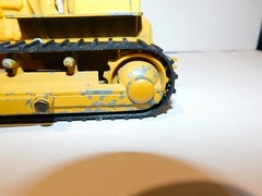 Ruehl Caterpillar Cat D-6 and tow behind 3-blade Ripper 1:24 Scale rare