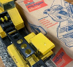 Nylint No. 2201 Michigan Shovel Crane Heavy Gauge Steel Truck 1970s Original Box