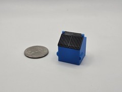 1/87 Scale 8 Yard Dumpster in Blue