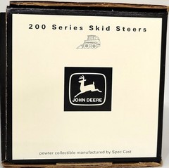 SpecCast JDM-129 1:50 Pewter John Deere 200 Series Skid Steer LN/Box