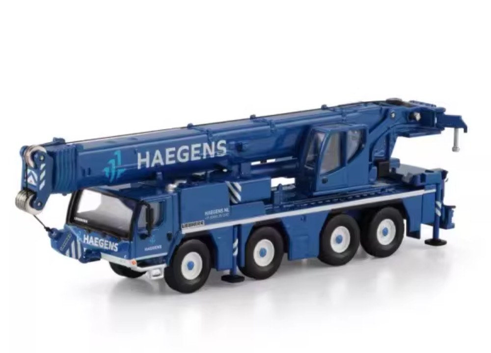 1:87 WSI LIEBHERR LTM 1120-4.1 HAEGENS Crane Construction Machine Diecast Model