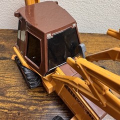 Case 580E Construction King Backhoe Loader Toy Ertl 1:16 Flaw Vintage 80s
