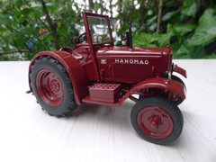 1:32 SCHUCO Hanomag R 40 Tractor Construction Farm Machine Equipment Resin Model