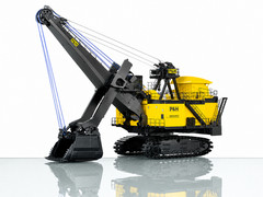 P&H 4800XPC Mining Rope Shovel – Weiss Bros 1:50 Scale Diecast Model #WBR038 New