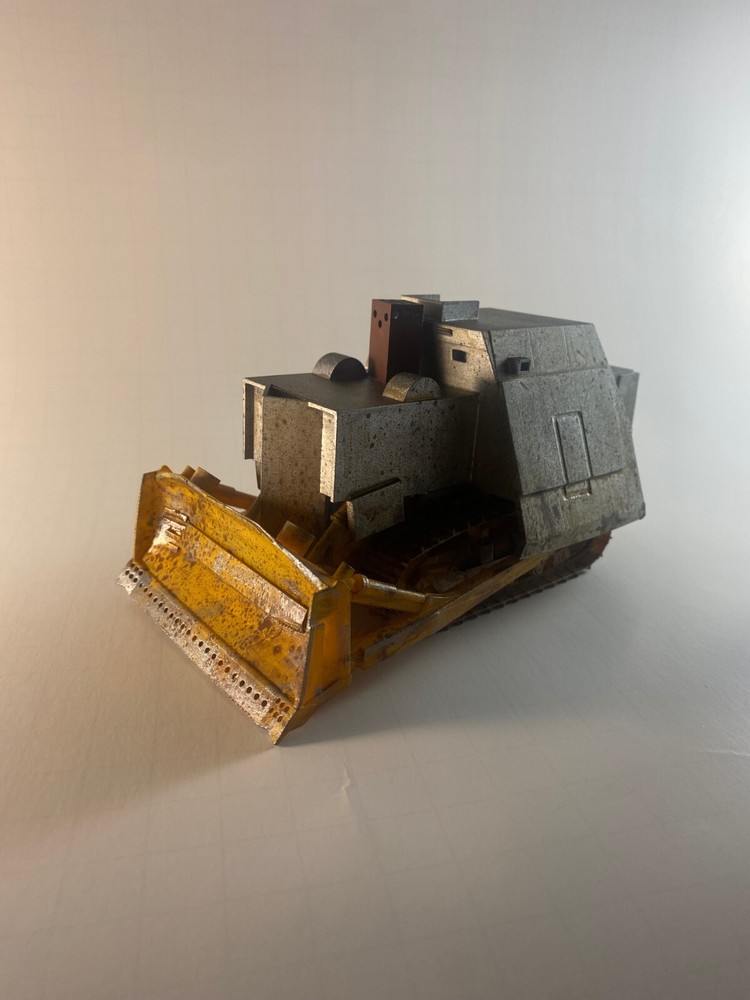 Komatsu D355A bulldozer Killdozer model kit 3d printed