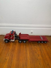 Bruder Mack Granite Low Loader Semi Truck