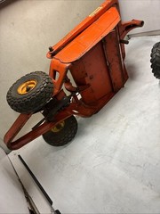 Doepke 1950’s Model Toys Heiliner Earth Mover Scraper Vintage Metal wrong cab