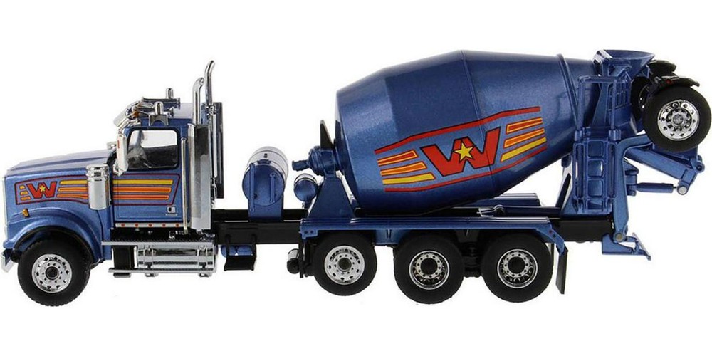 Western Star 4900 with Bridgemaster McNeilus Mixer Blue Transport Series 1/50