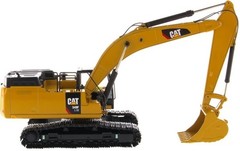 DIECAST MASTERS,CATERPILLAR 349F L XE excavator with driver and metal box, 1/…