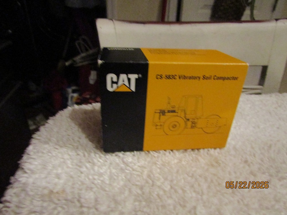 NZG Models 1:50 Cat CS-583 Vibratory Soil Compactor BOX & Packaging ONLY 444122