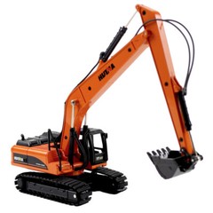 1:50 Excavator Digger Truck Diecast Construction Toy Vehicle for Boys Orange
