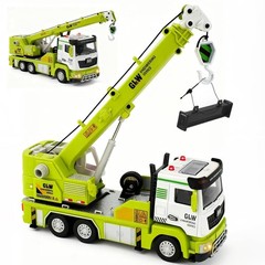 Crane Truck Toy for Boys-1:40 Simulation Model, Educational Construction Toys wi