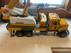 Mack Granite Liebherr Crane Truck Yellow