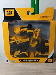 *CHARITY* CAT 5-PK Construction Vehicle Caterpillar Excavator Bulldozer Backhoe