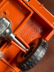 Solido Barliet Convoy Tank Transporter Construction Orange