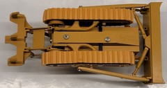 Vintage Gescha Fiat-Allis 41-B Bulldozer 1:50 Diecast Model Made in West Germany