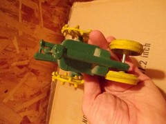 John Deere GP tractor VINTAGE Cast Iron Toy 1/16 Original
