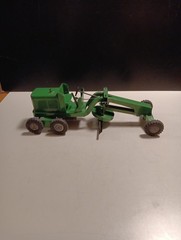 Vintage Unbranded Made in Japan Pressed Steel Road Grader