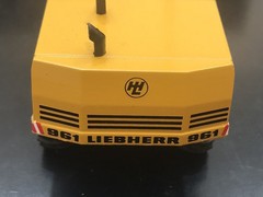 Gescha #278 Liebherr 961 Hydraulic Excavator Front Shovel Diecast Model – 1:50