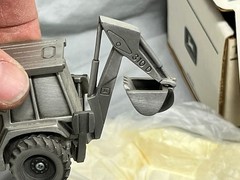 John Deere 310D BACKHOE Loader Tractor Pewter Spec-Cast NIB nice!
