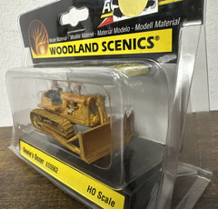 Woodland Scenics Auto Scenes HO Scale AS5562 Dewie’s Dozer Bulldozer 1:87 NIP!