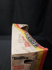 NOS 1988 Tonka Mighty Loader # 3920 Pressed Steel Toy UNUSED IN ORIGINAL BOX
