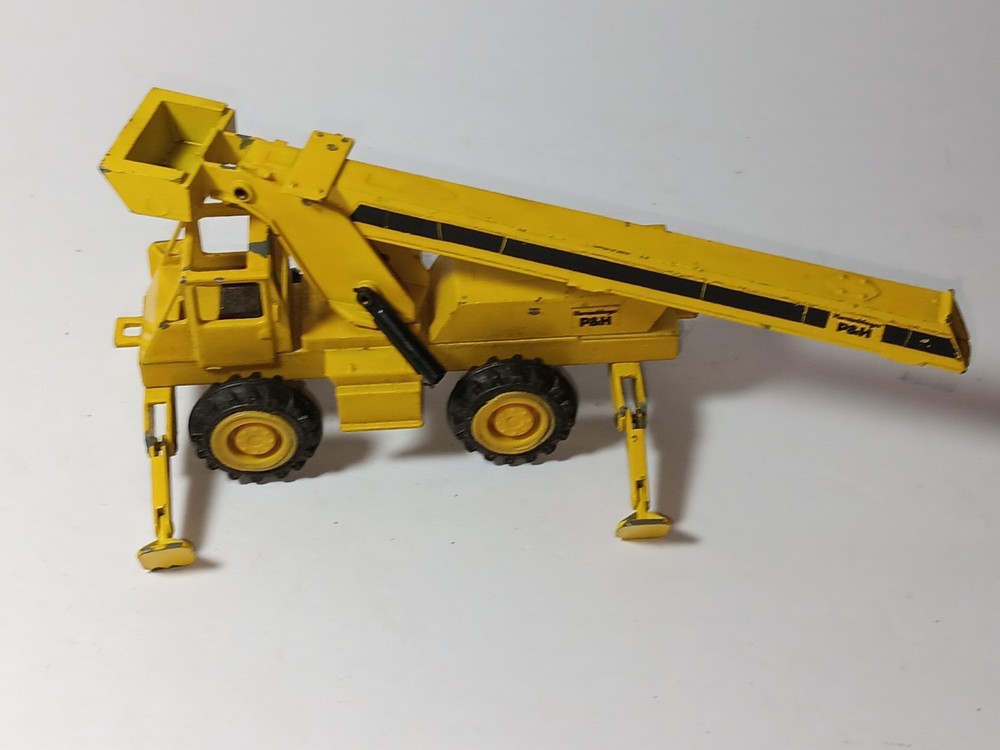 Die Cast Rough Terrain Crane P&H 266, 1/50 Scale West Germany Harnischfeger
