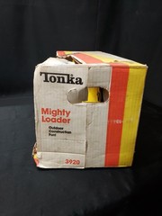 NOS 1988 Tonka Mighty Loader # 3920 Pressed Steel Toy UNUSED IN ORIGINAL BOX
