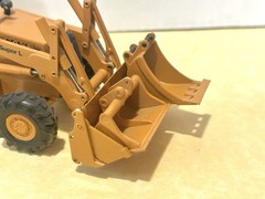 Conrad 1/35 Scale CUSTOM BUILT CASE 580 SUPER L Backhoe-Loader (U.S. Version)