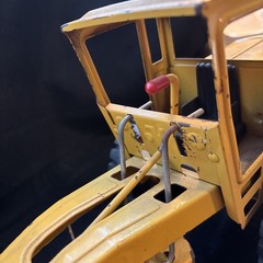 Vintage 1970s Nylint Road Grader Pressed Steel METAL 