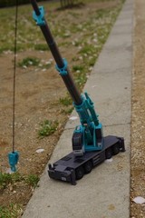 DaiyaPet Kobelco Panther X700 Crane 1/64 Diecast Construction Toy JP