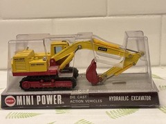 RARE SHINSEI MINI POWER #4141 HYDRAULIC EXCAVATOR KATO