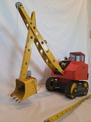 Rare Vintage Nylint Shovel Excavator Pressed Steel Toy 1960’s, Very Goood Condit