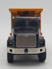 Conrad 1:50 Die-Cast Black/Yellow International 5600 Dump Truck EX