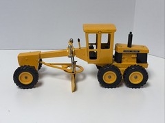 Vintage ERTL John Deere Grader Metal Construction 1:16 507