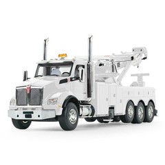 First Gear 50-3467 1:50 White Kenworth T880 with Rotator Wrecker Diecast Model